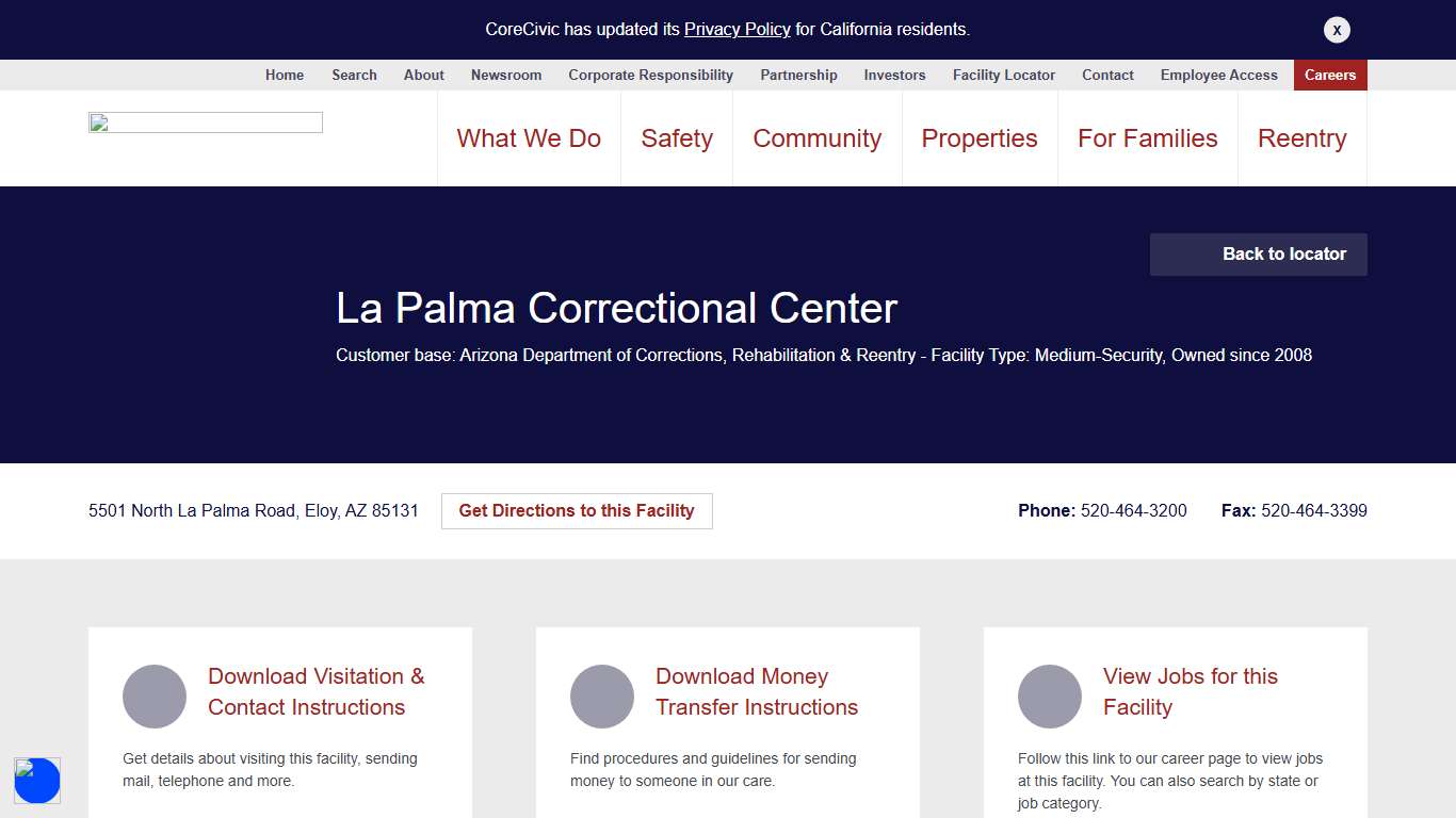 La Palma Correctional Center
